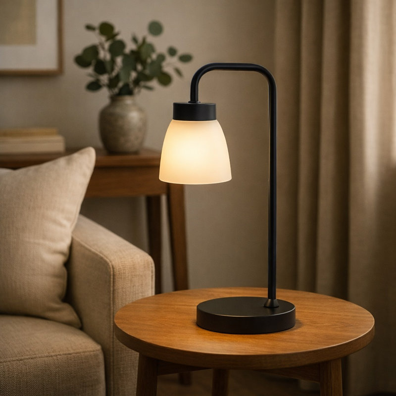 Alakai 41cm Table Lamp, Black