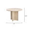 Sama Round Solid Wood Dining Table