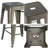 Winfred Counter Stool with Metal Frame-570268144-670668479