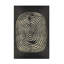 Art sur toile «Oma noir»-105651984