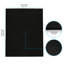 Charcoal Filters For Non Ducted Range Hoods  8.07" X 10.47" X 0.16" Compatible With Broan-Nutone 30" 43000 Series Range Hoods (12-Pack)