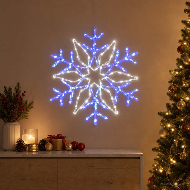 Holiday Lighting, Cold White, Blue