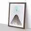 Airplane Flying Above Tokyo in Abstract - Picture Frame Graphic Art Print-55683153-55683158