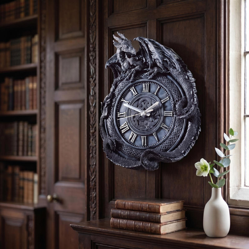 Horloge murale dragon penhurst