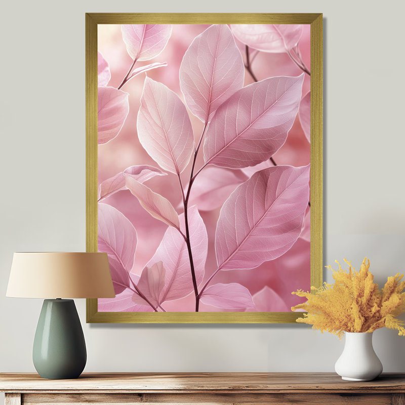 Kayleigh - Décoration murale florale, H 32 po x l 16 po, Doré, Picture Framed