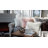 Chrismas Long Faux Fur Collection Faux Fur Reversible Throw Pillow-614333799-614333792