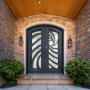 Spiral Tide Double Iron Door