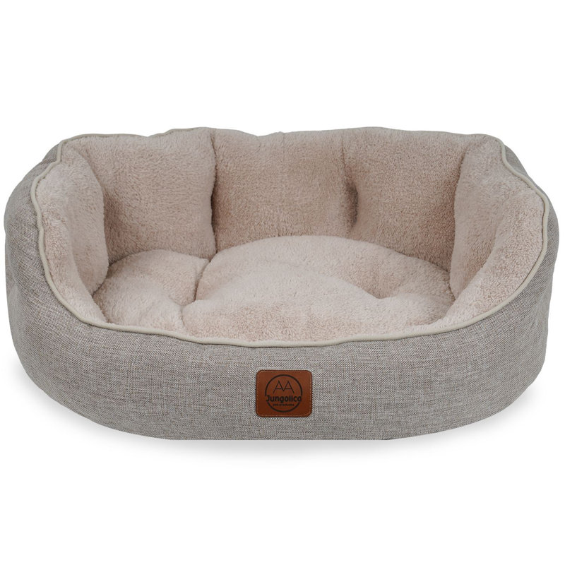 Lit pour animal de compagnie, Beige, L 19,7 po x l 17,7 po