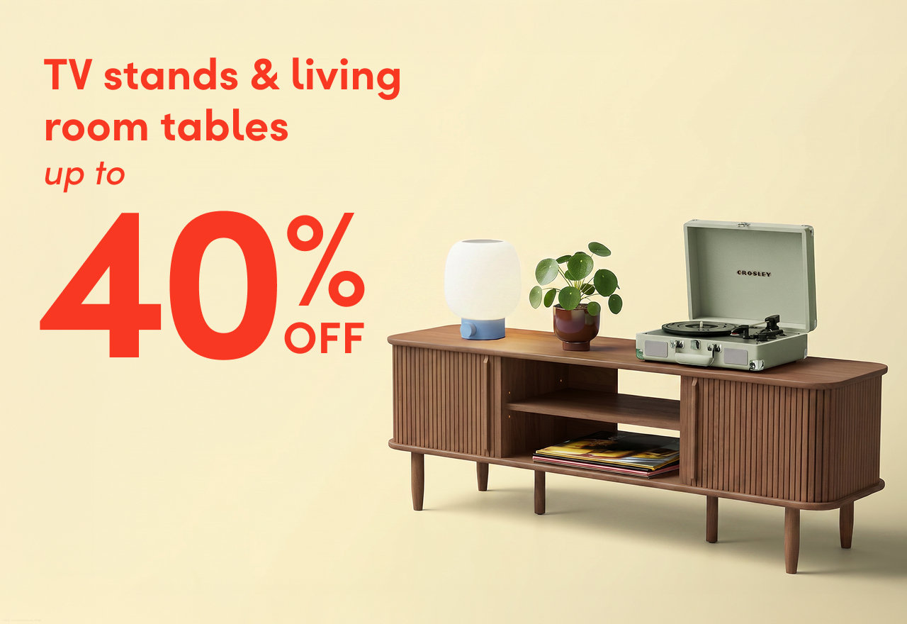TV stand & living room table clearance