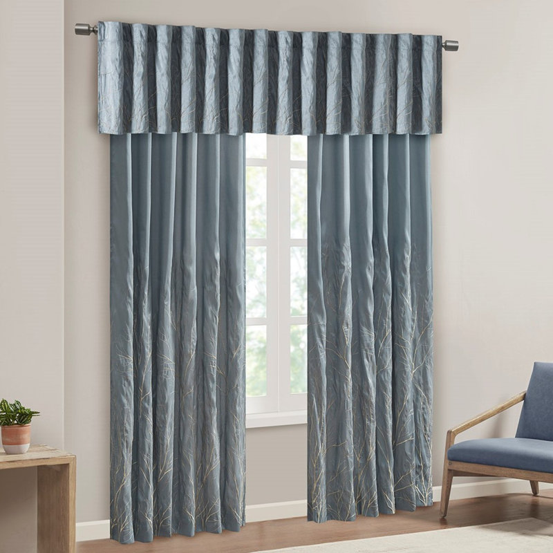 Curtain Panel(Only 1 Pc Panel), Blue