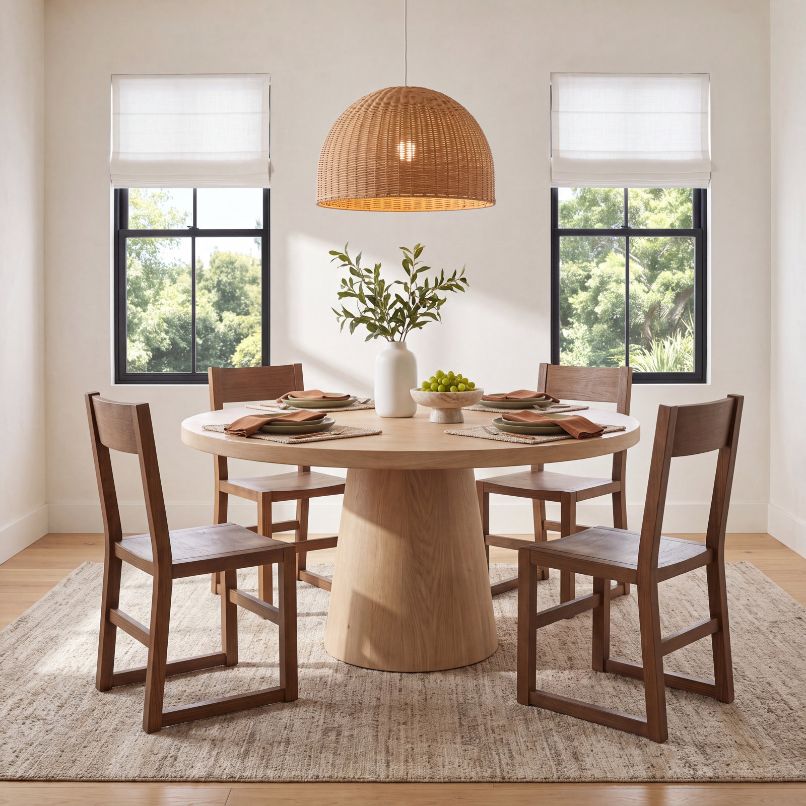 Modica Pine Side Chair, Honey Brown