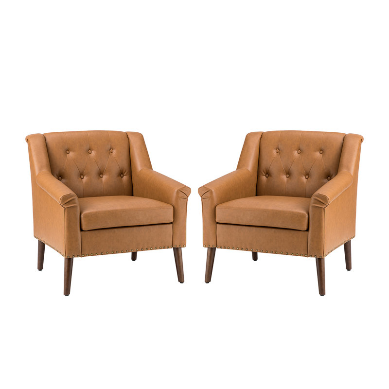 Fauteuil Lyceum, Caramel