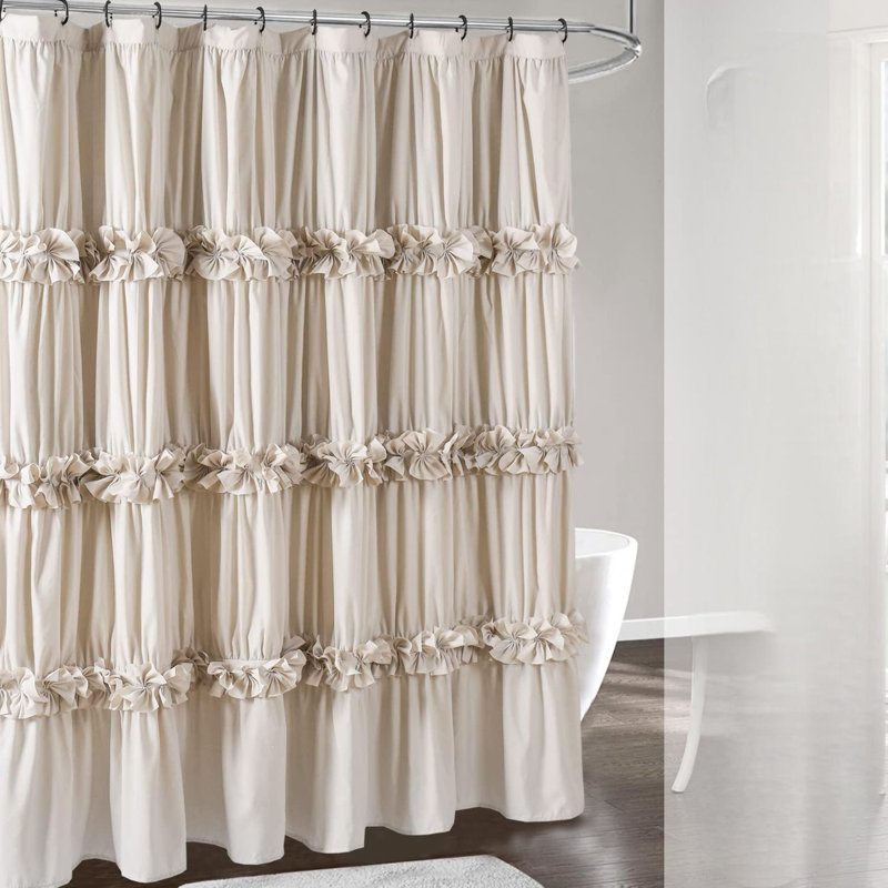 Rideau de douche Camel Ruffle