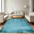 Gradient abstract style carpet, vintage distressed texture floor rug, soft washable low-pile carpet, suitable for living rooms, bedrooms, offices, home decoration-626391089-625898265