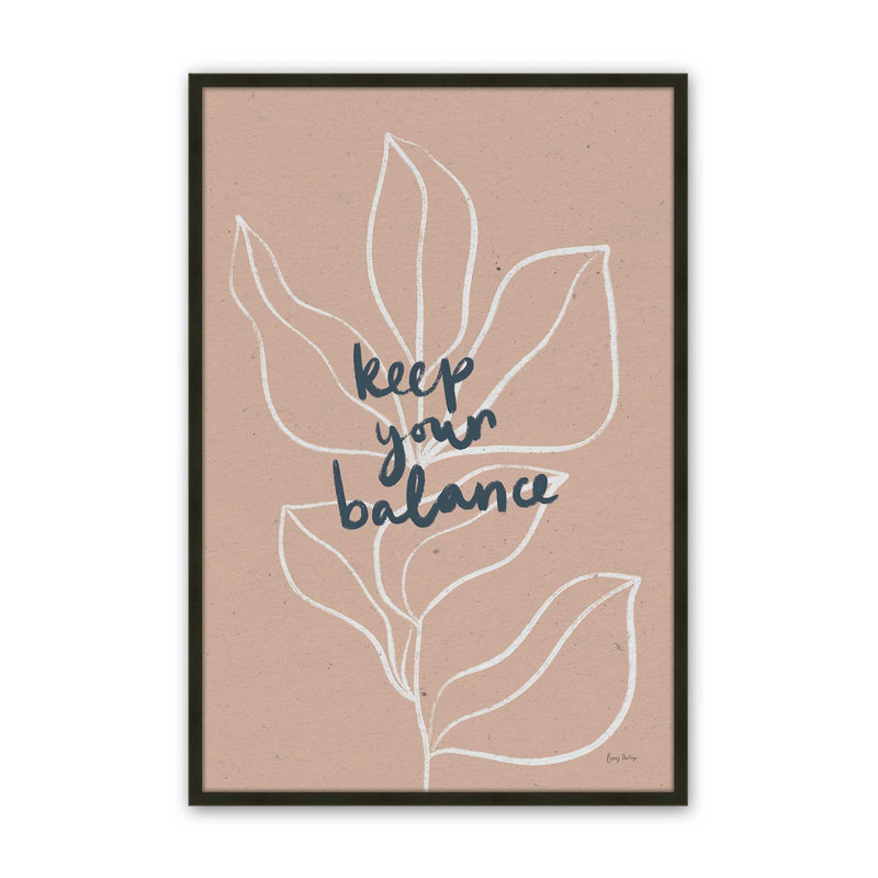 «Confident Blooms I Print», H 37 po x l 25 po, Cadre d'angle ouvert noir satiné