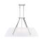 Luminaire suspendu linéaire à 6 lumières pour îlot de cuisine Hamal-1939925491