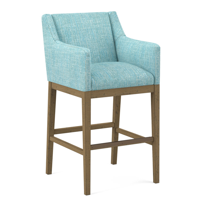 Upholstered Stool, 61412-32, White
