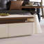 Table basse rectangulaire en bois manufacturé blanc-130058492