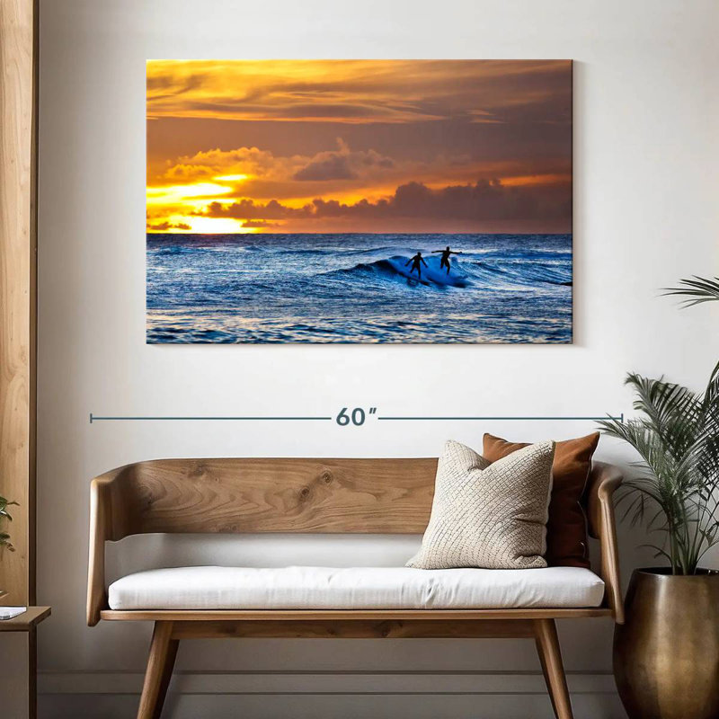 Alvord Poipu Beach Surfer, H 32 po x l 48 po