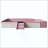 Velvet Upholstered Daybed With Stairs & Gas Lift Storage Ottoman, Contrast Color, Padded Guardrails-1420809611-1420809622