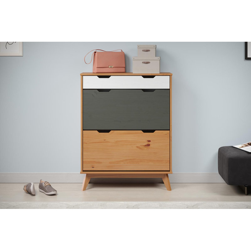 Brilon 12 Pair Shoe Storage Cabinet