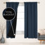 Paire de rideaux 100% occultant avec passe-tringle Deconovo-75196903-75196910