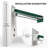 98.5"L x 78.8"W Wall Mounted Terrace Retractable Awning-700701599