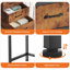 Bureau d'ordinateur 51 po avec 5 tiroirs et support pour imprimante-118662959