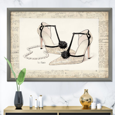 " Glamorous Black Diamond Stiletto II "