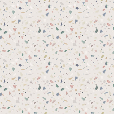 Panneau de papier peint amovible Terrazzo Basic