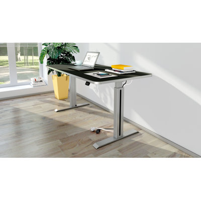 Pixa Adjustable Height Steel Standing Desk
