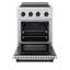 ZLINE Autograph 24 in. Paramount Induction Range with 3 Element Cooktop & Matte Black Accents-1931725590