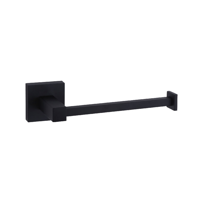 Porte-papier Nida, Noir mat