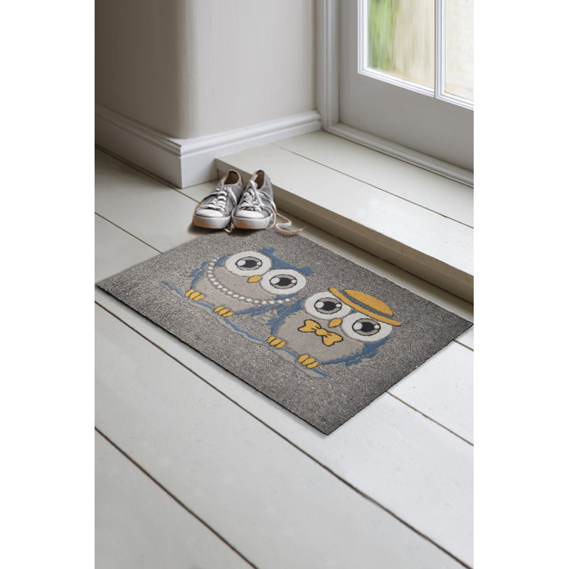 Durable PVC Doormat, Non-Slip Underside, 15.7 x 23.6 inches | 100% PVC Material, Machine Washable at 86°F | Perfect for Indoor & Outdoor Use, Easy to Clean, Stylish & Functional Welcome Mat