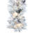 Odaniel 108 " Pre-Lit Mixed Greenery Garland