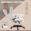 Fauteuil de bureau à massage à haut dossier avec 6 points de vibration-122061102-122061091
