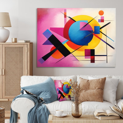 " Colorful Suprematism Essence Of Pure III "