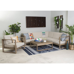 Joss & Main Gavina Solid Wood Coffee Table & Reviews | Wayfair