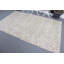 Grand tapis turc vintage beige pour chambre à coucher, finement fabriqué en laine antique