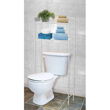 23.4'''' W x 63.6'''' H x 10.2'''' D Over-the-Toilet Storage Rebrilliant