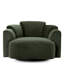 Swivel Chair Marbella Torrin Green Velvet