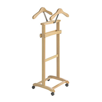 Solid Wood Freestanding Valet Stand