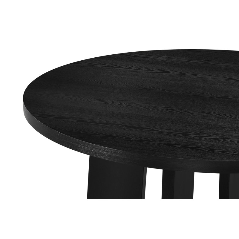 Vinga 5-Piece Dining Set Black