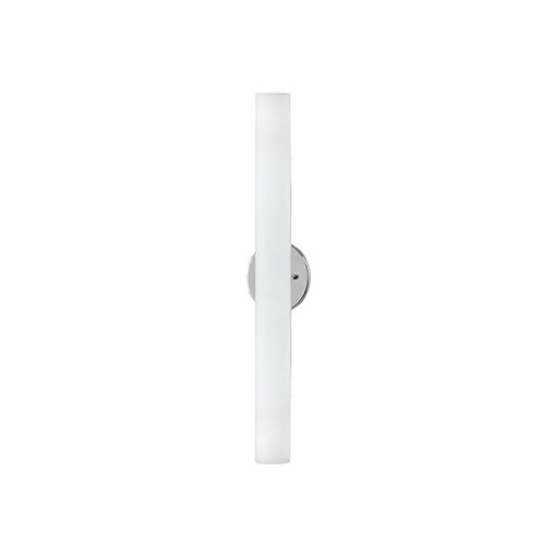 Bute 1 - Light LED Wallchiere, 24" H x 2" W x 2.75" D, Chrome