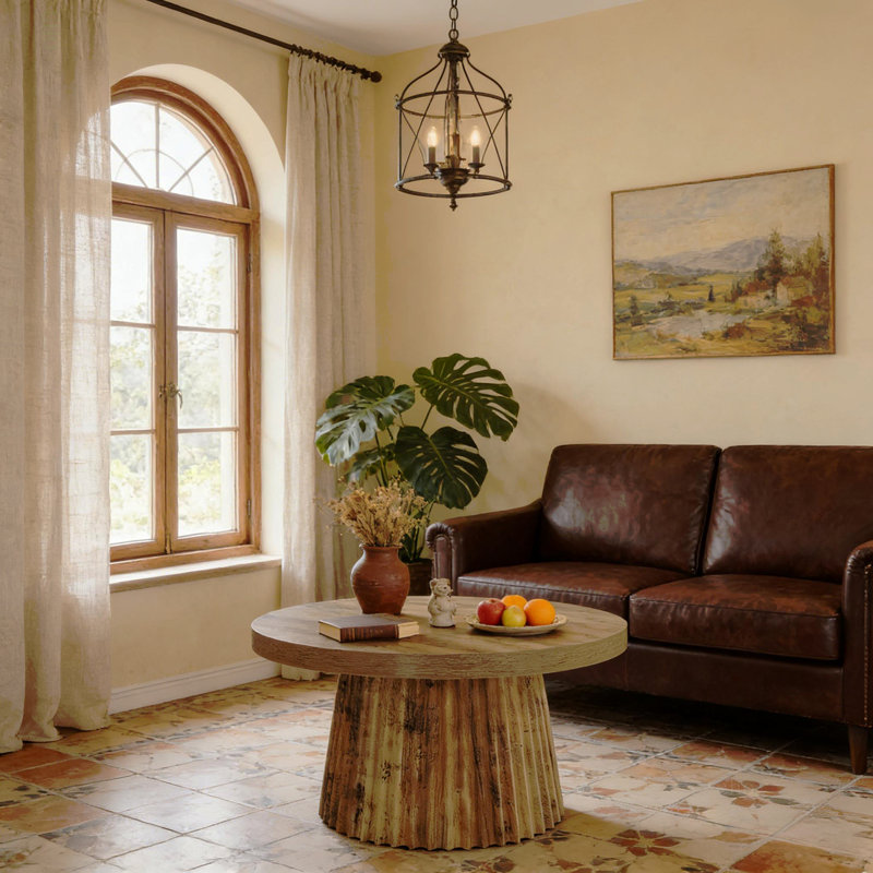 Round Greeting Table,Coffee Table,Circle Center Table