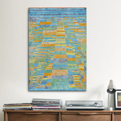 " Primary Route and Bypasses " by Paul Klee Graphic Art Print