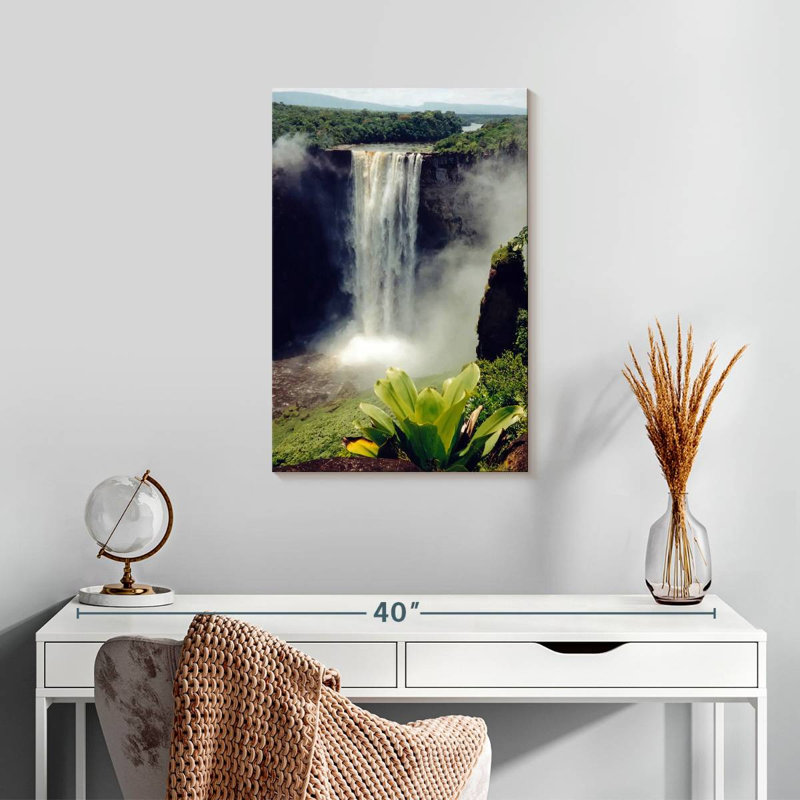 Alvord View Of Kaieteur Falls, 24" H x 16" W