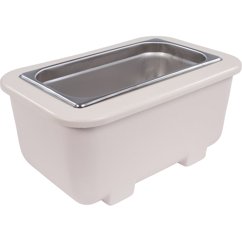 Carlisle Food Service Products Coldmaster® 1.88 Gallons Rectangle Plastic Food Storage Container