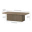 Aulbree Solid Coffee Table-1623141183