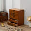 Saguache Wood Desk Organiser with Drawers
